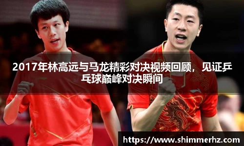 2017年林高远与马龙精彩对决视频回顾，见证乒乓球巅峰对决瞬间